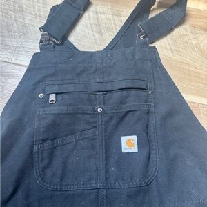 Carhartt Relaxed Fit Black Bib